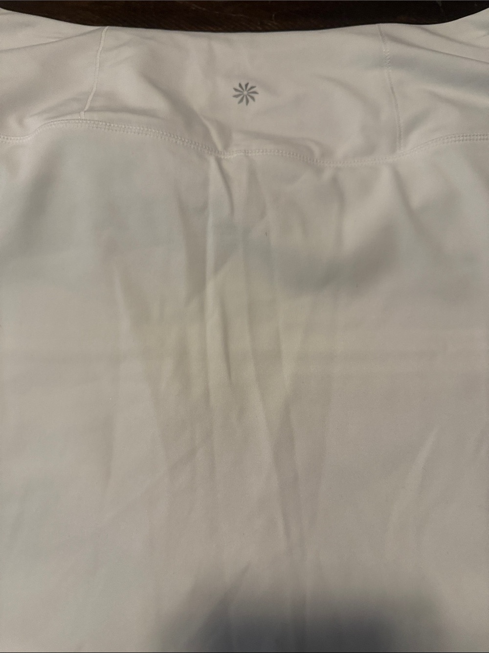Athleta White Fairway golf Skort with Zip Pockets Sz XL NWT - Picture 5 of 6